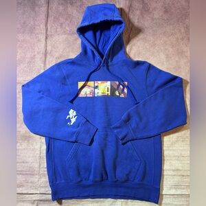 Nike Men's Heat Wave Pullover Hoodie Old Royal Blue Size Medium Basketball Gym